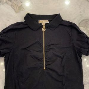 Michael by Michael Kors Zippered Polo